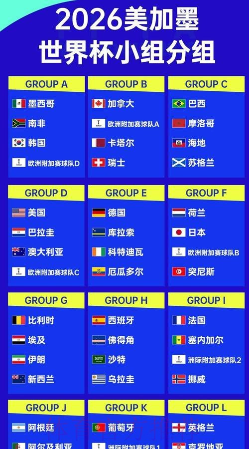 世界杯球队名单更新